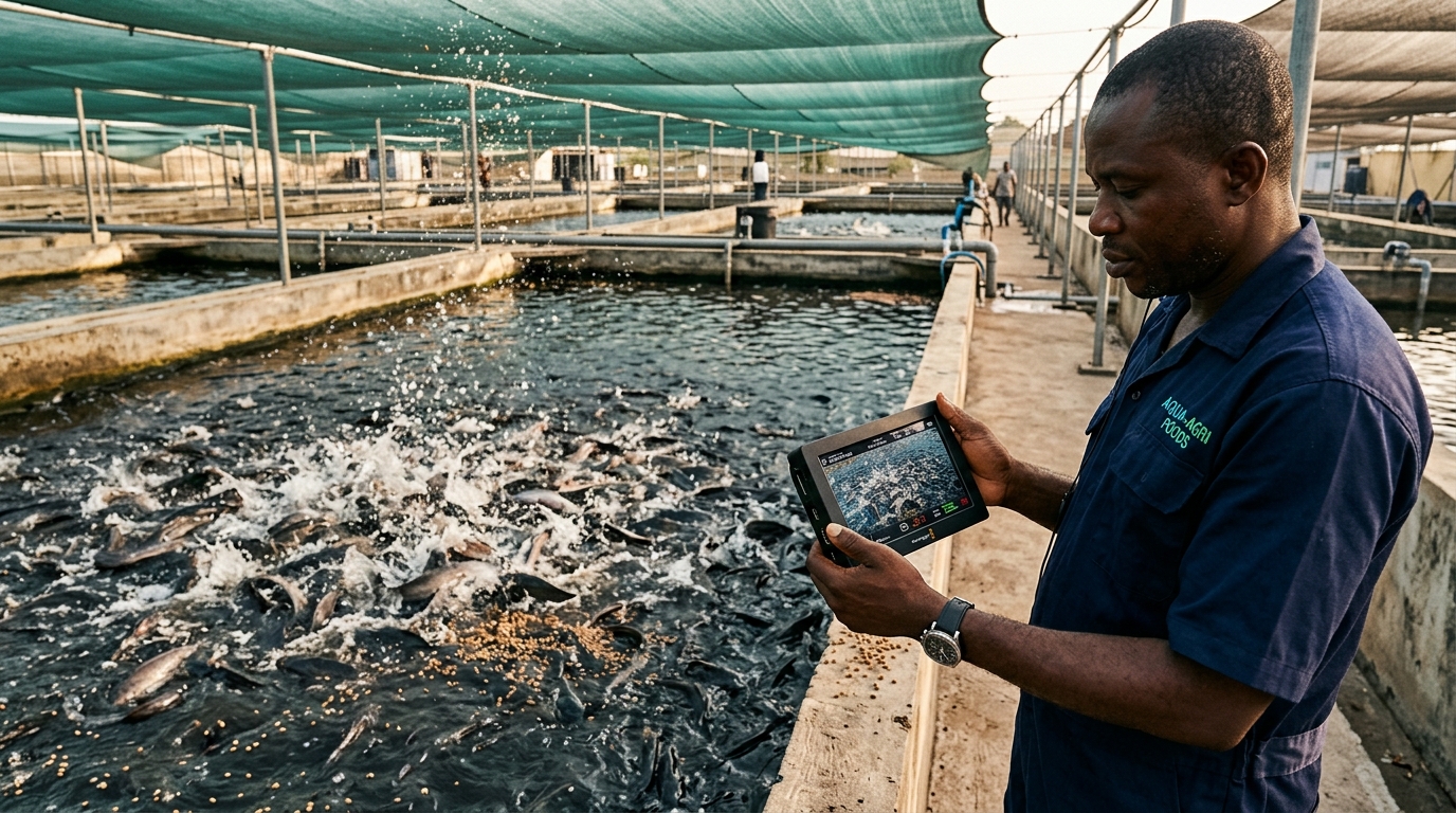 Pond-Side High-Definition Video Updates and Feeding Sessions